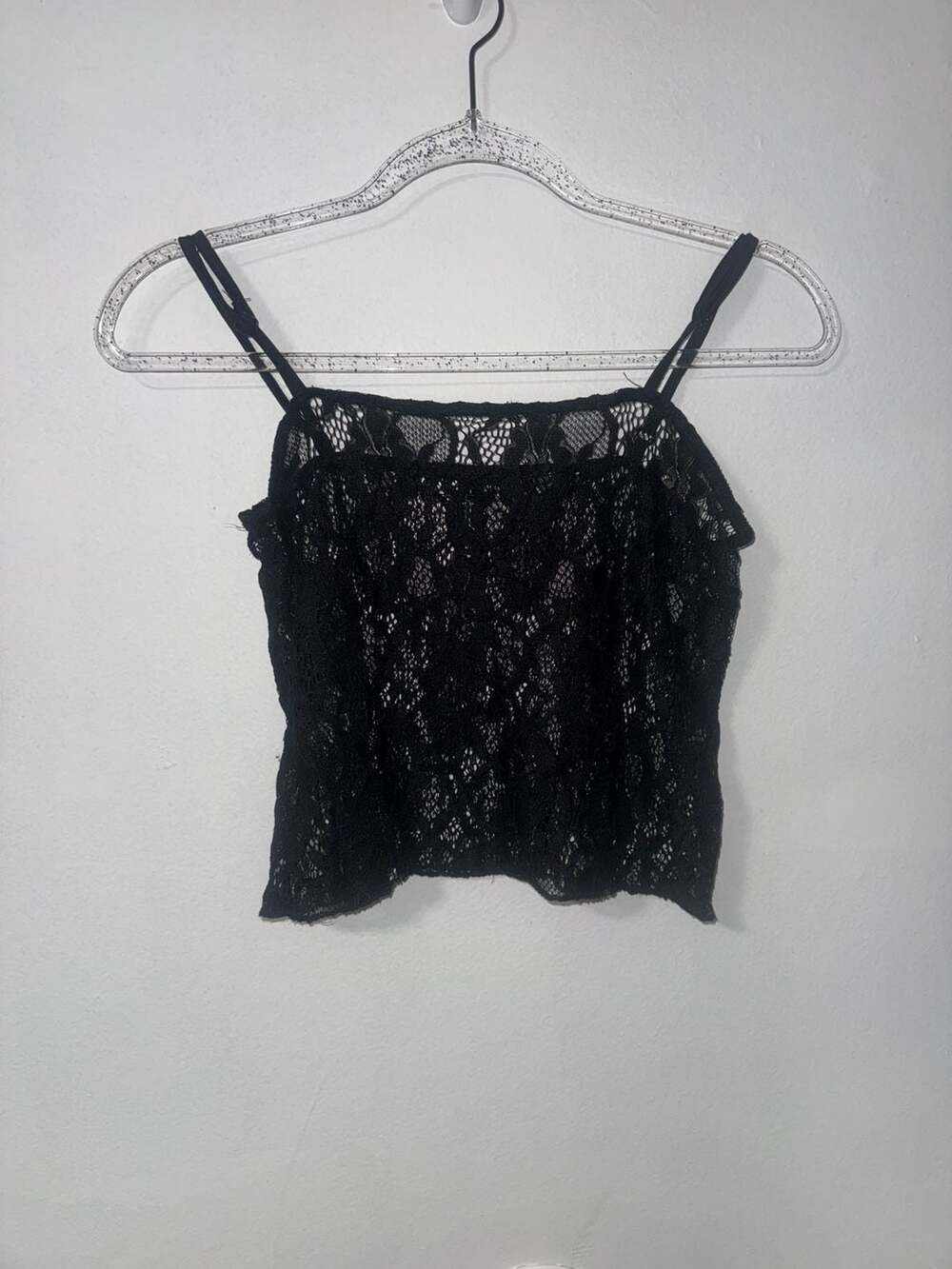 Out From Under Camisole Size S Black Lace